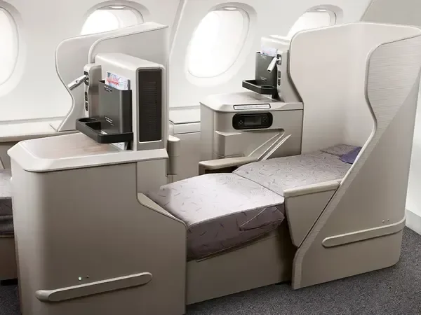 Asiana Airlines Business Class seats direct flight Bangkok to Seoul