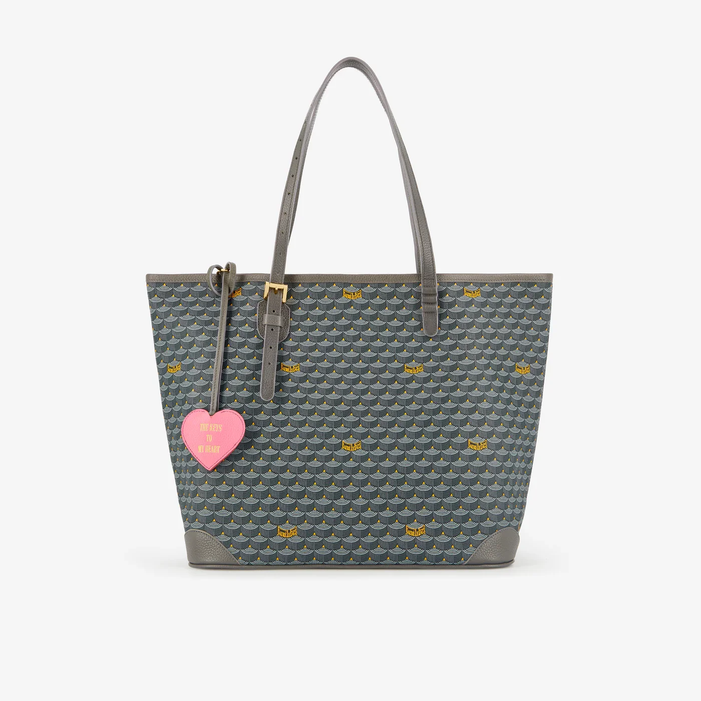 Signature FAURÉ LE PAGE Daily Battle tote bag in Ecailles canvas