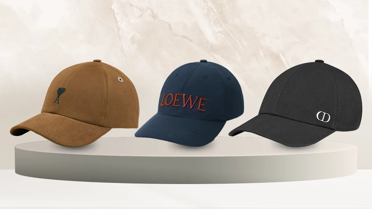 6 Unisex Designer Caps Casual Look, High Glam
