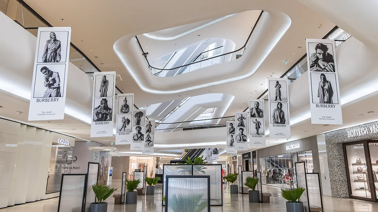 Burberry 'The Trench' Global Campaign at Central Embassy