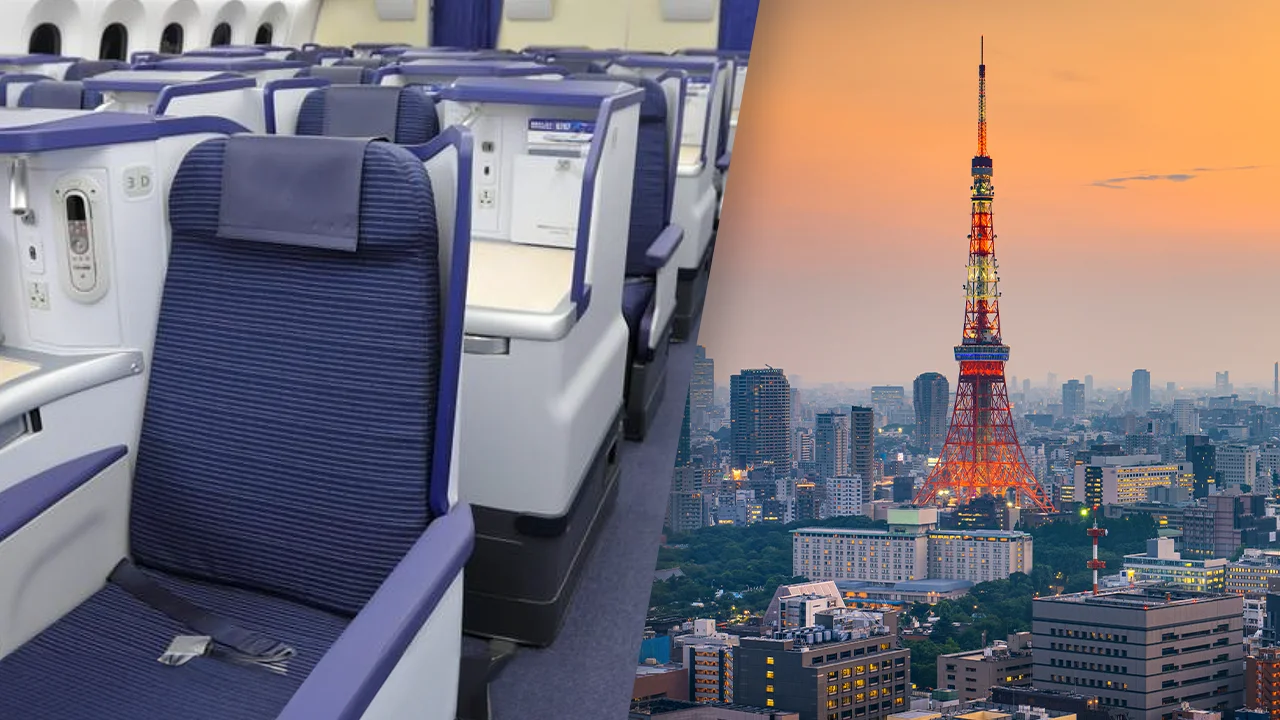 ANA Business Class Sale to Japan: Round-trip from 47,522 THB