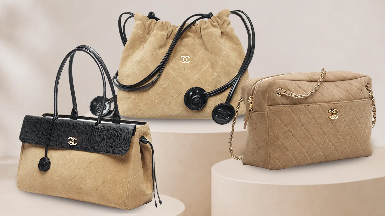 Chanel 2026 Metiers d'art Luxury Suede Bags